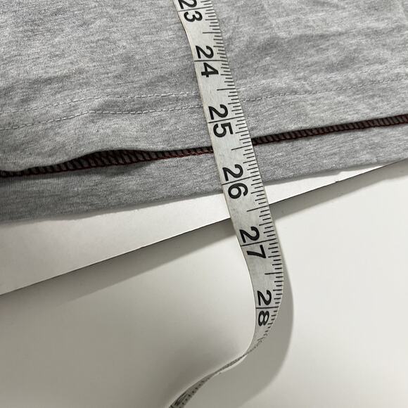 Rhone Men's V-Neck Tee T-Shirt Size Medium Gray Pima Cotton Peru - Picture 10 of 10